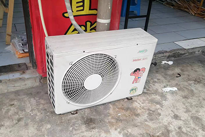 百色空调突然不制冷只吹自然风怎么办？